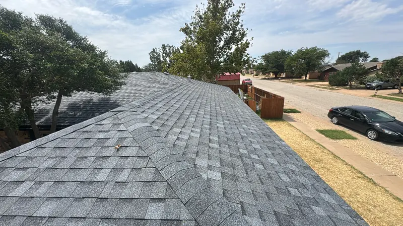 The same Central Texas home after HWT completed the roof replacement