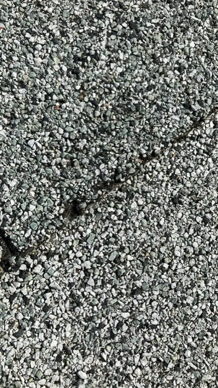 Granule loss from hail impact on a Havre, MT roof